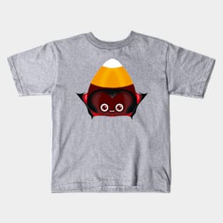 Cute Vampire Candy Corn - Halloween Kids T-Shirt